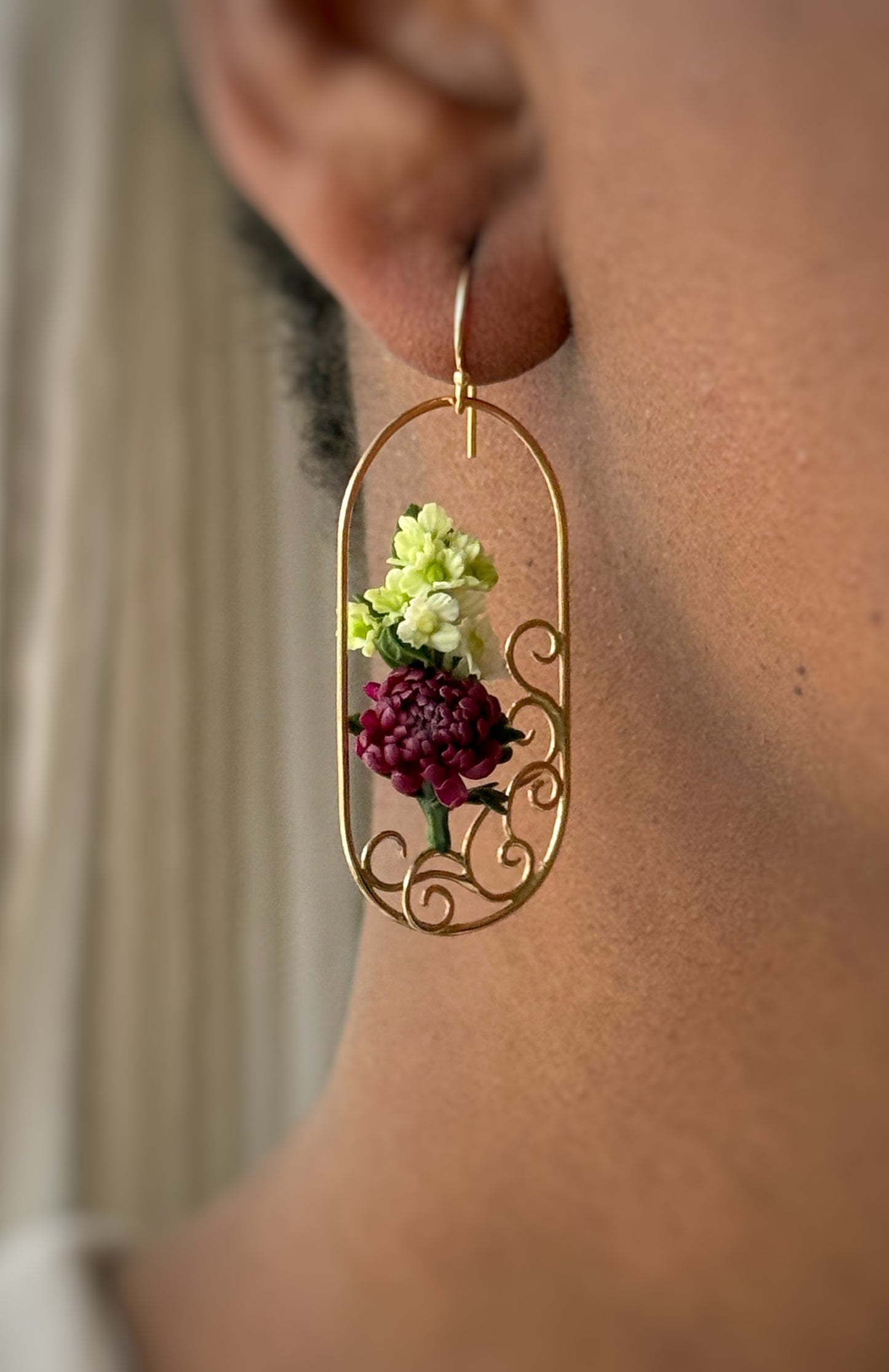 Marcelline: Hydrangeas with Chrysanthemums