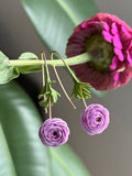 Ranunculus Dangles: Lilac