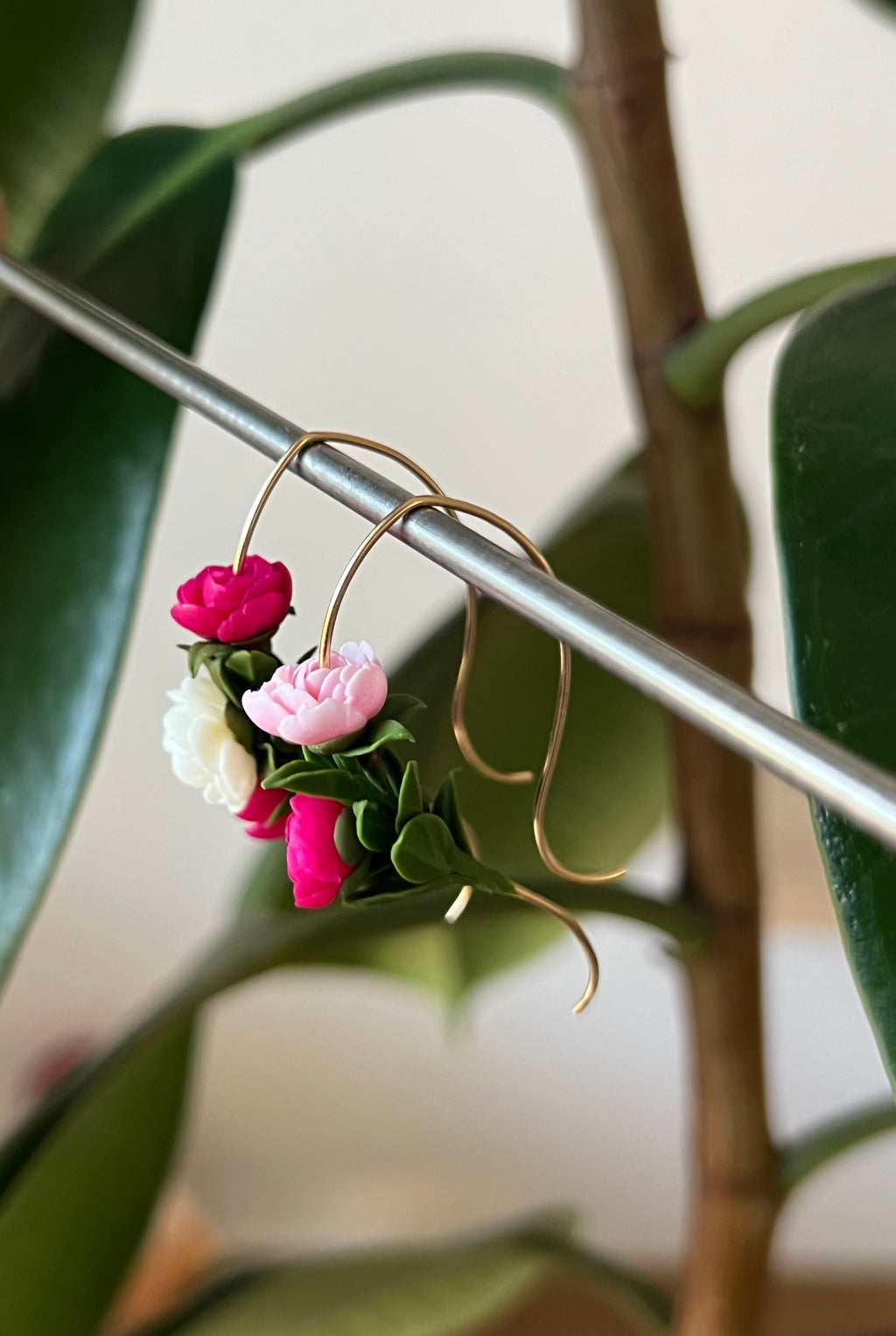 Peonies Hoops