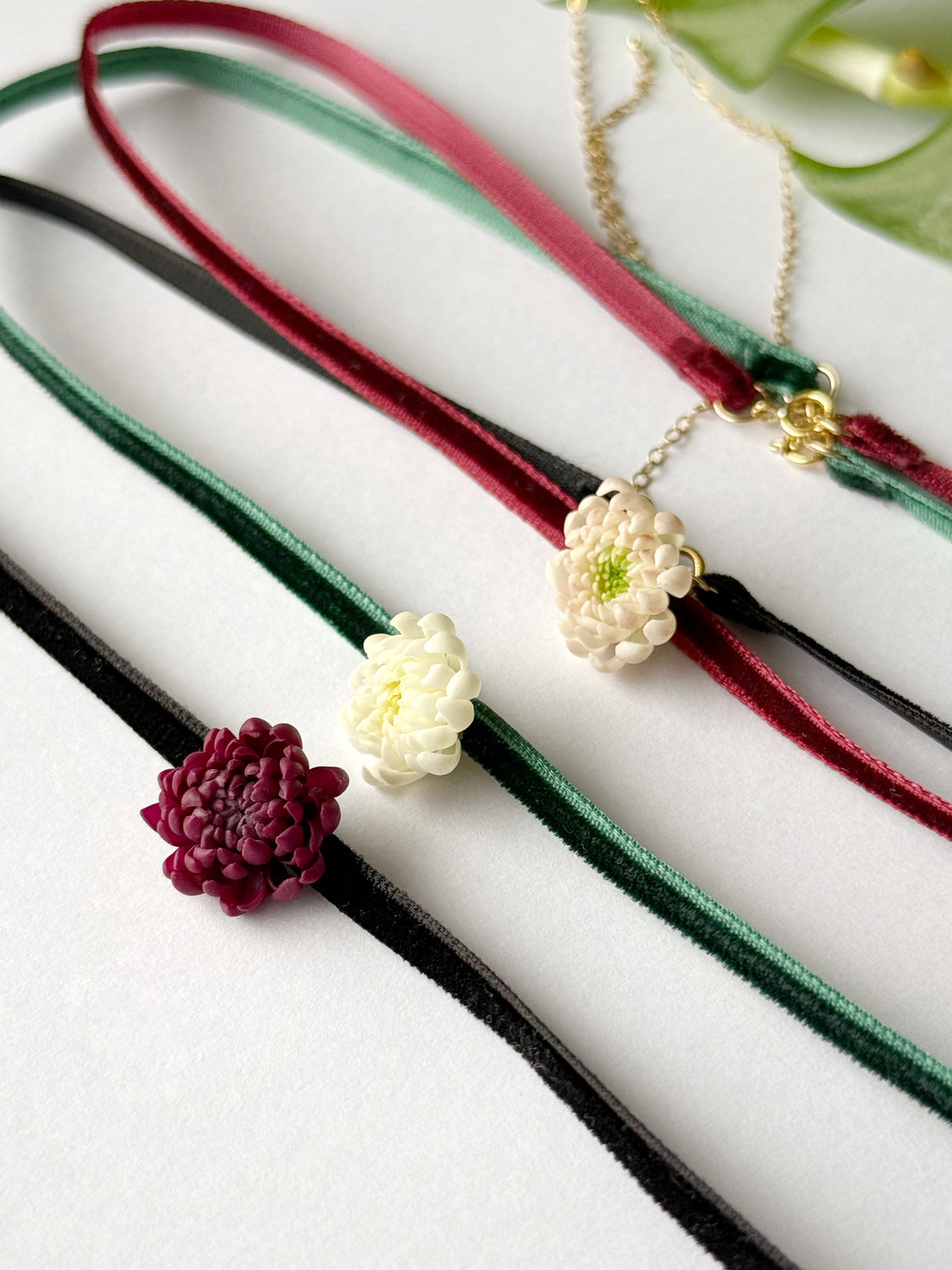Ready To Ship: Chrysanthemums Choker