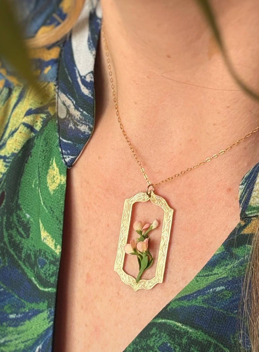 ENTANGLED ROOTS X MOACHIM ATELIER COLLECTIVE DESIGN: SWEET PEA NECKLACE: PREORDER