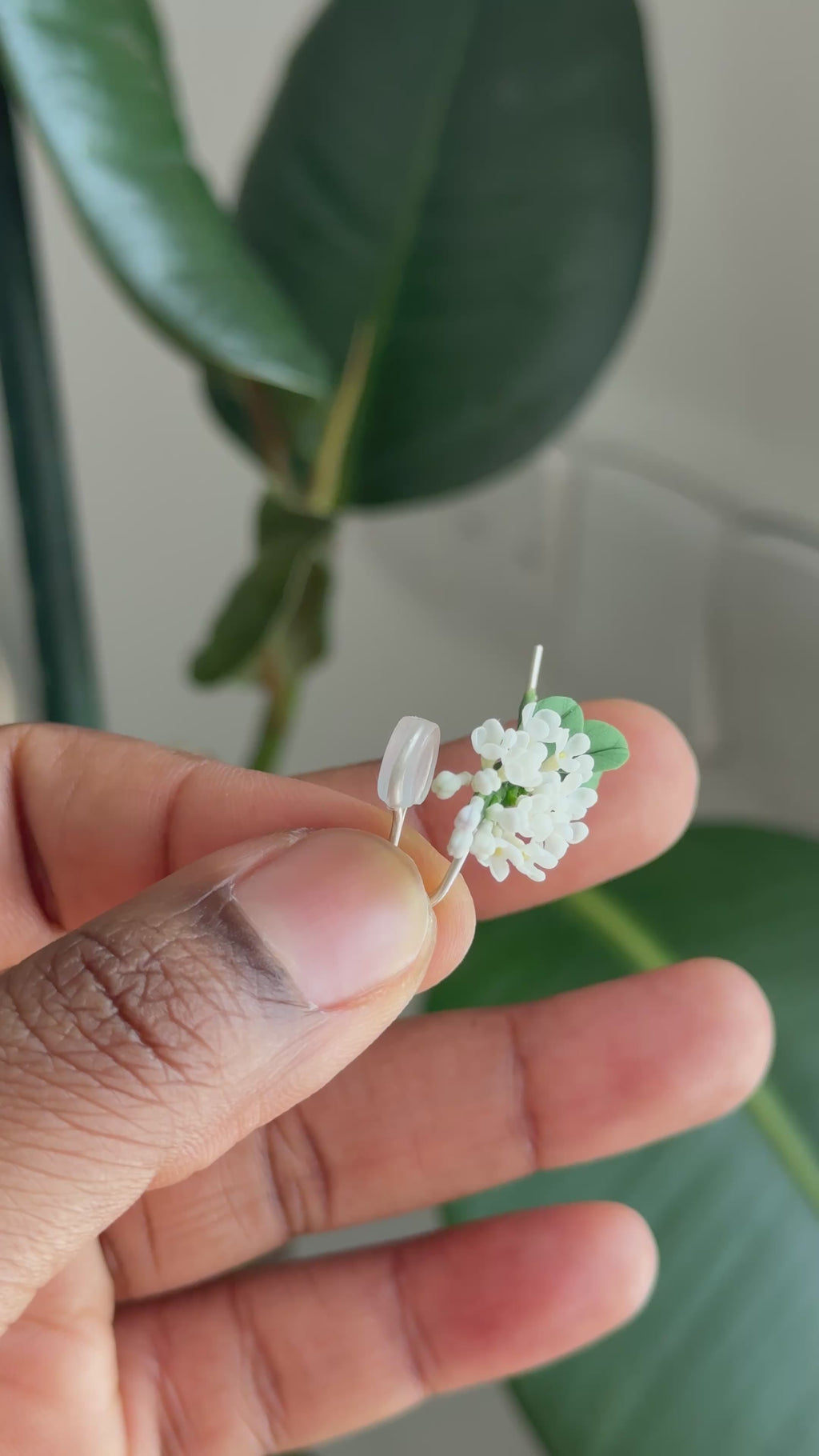 Lilac Earclimbers